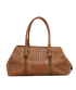 Intrecciato Shoulder Bag, &pound;375, Handbags, Brown, Leather, Back view